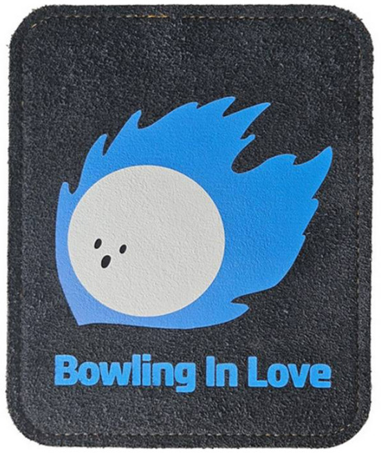 볼링인러브 블루 볼링 가죽 볼타올 뽈럽, 3 블랙, 1개
