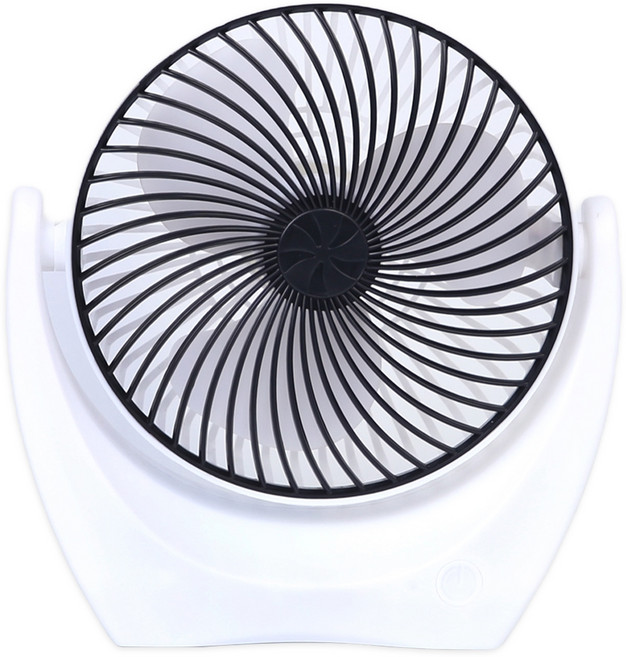 오엠티 BLDC 저소음 탁상용 무선 선풍기, OEF-V01, 블랙