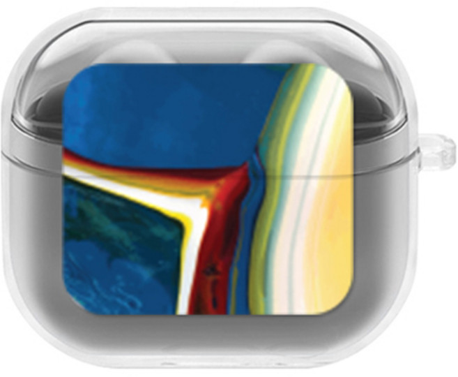 에잇클로드 심플리 갤럭시 버즈3 / 버즈3 프로 공용 일체형 클리어 무선 이어폰 하드 케이스, 믹스드, 1개