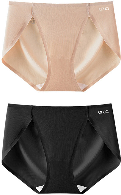 arua 아루아 하이 레그홀 노라인 심리스 팬티 2p