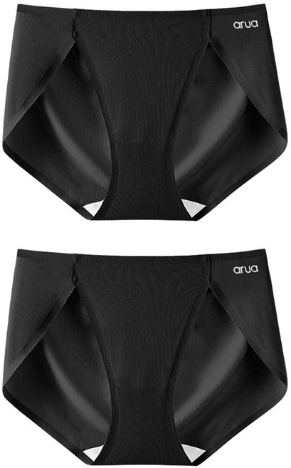arua 아루아 하이 레그홀 노라인 심리스 팬티 2p