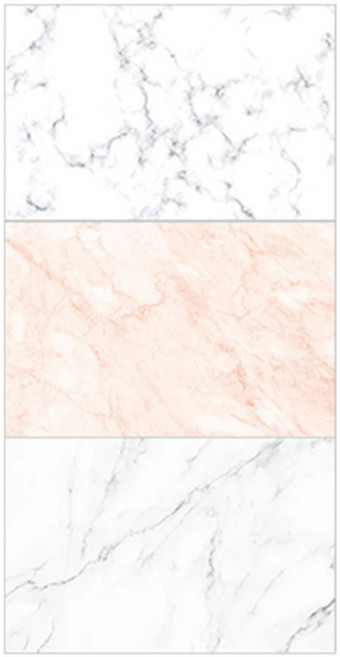 대한 소품 촬영 패턴 양면 배경지 3종 세트, 1세트, 단일상품(대리석)