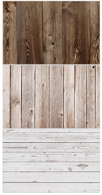 대한 소품 촬영 패턴 양면 배경지 3종 세트, 1세트, 단일상품(우드)