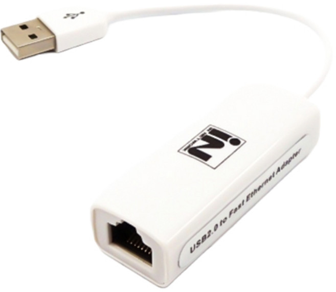 인네트워크 USB 2.0 유선 랜카드 화이트, IN-LAN20WC, 1개