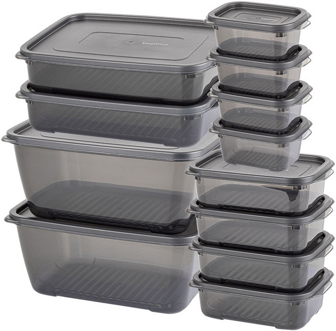 이지앤프리 블랙킵 에디션 실속 세트, 1세트, 290ml(4p) + 750ml(4p) + 1.7L(2p) + 3L(2p)