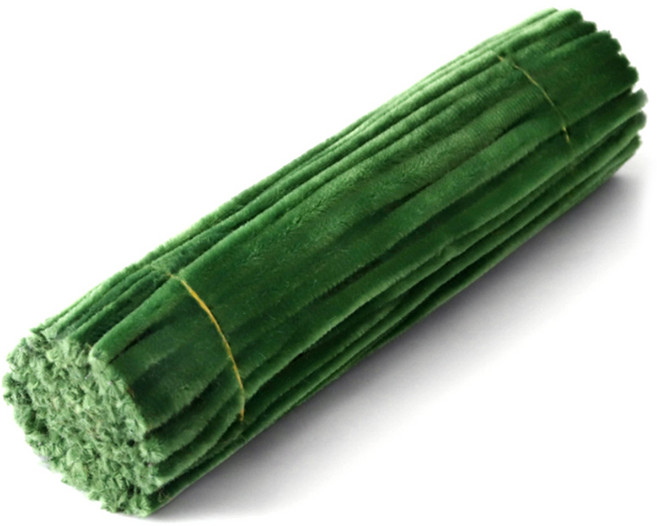 데이소이 모루 트위스트 철사 100p, 그린, 1개