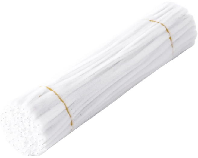 데이소이 모루 트위스트 철사 100p, 화이트, 1개