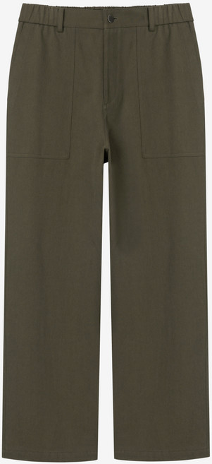 MIND BRIDGE 棉質疲勞風鬆緊腰長褲 MYPT6150