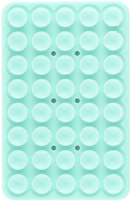 구스페리 파스텔 양면 흡착식 실리콘 부착 패드, 민트, 1개
