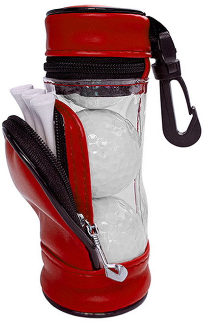 앤티스 미니골프백 볼 파우치, 레드, 1개