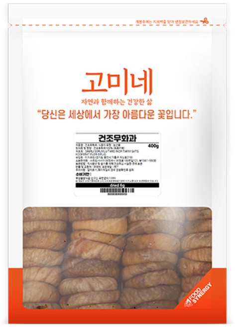 고미네 건조무화과, 400g, 1개