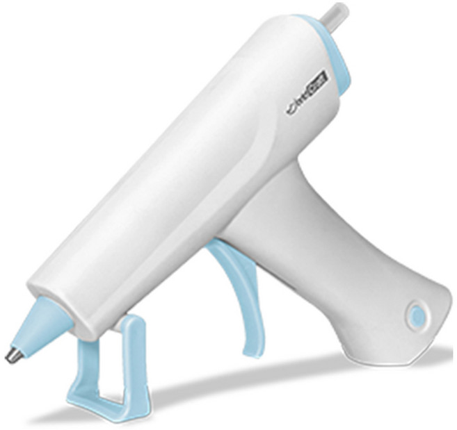 월드크래프트 무선 글루건 화이트, 1개