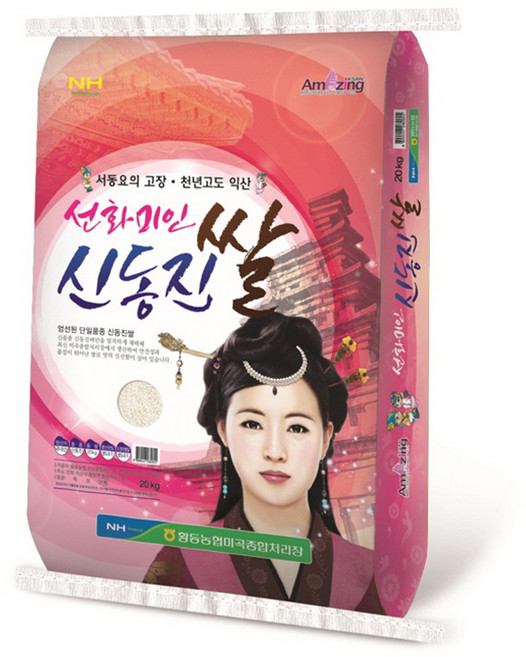 선화미인 2025년산 햅쌀 신동진쌀, 보통등급, 20kg, 1개