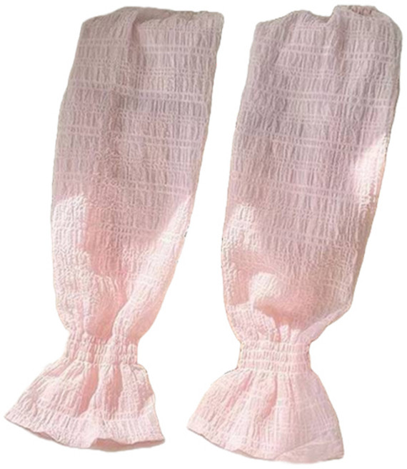 하이퍼 6종 컬러 레이스 운전 골프 등산 팔토시 2p, 핑크, 1세트