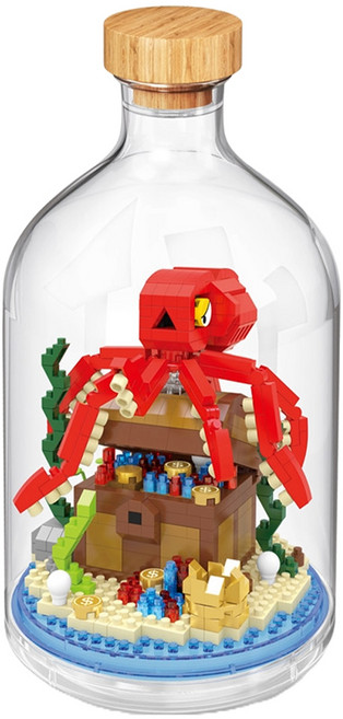 와이즈호크 바다보물상자 나노블럭, 2844Wh, 1개