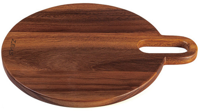 제우스 케틀 플레이팅 도마 원형, 혼합색상, 1개