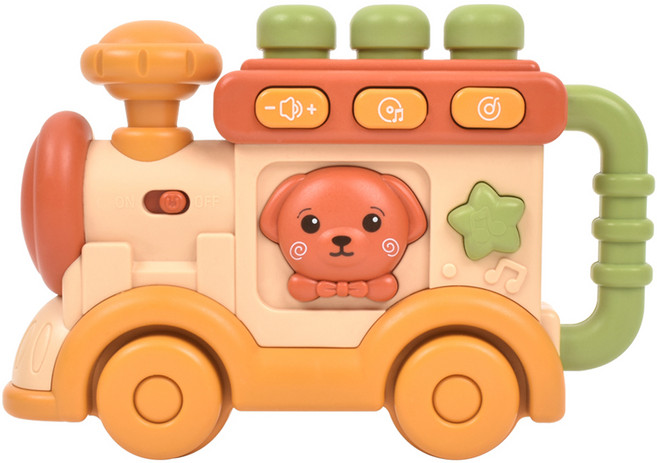 칙칙폭폭 멜로디 뮤직 기차, 혼합색상, 1개