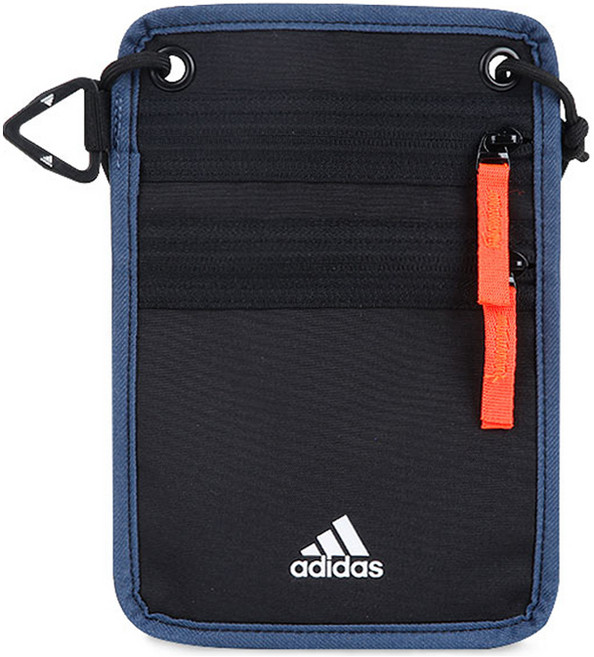 adidas 愛迪達 City Explorer 迷你包 HR3692, 黑色 + 藍色, 1個
