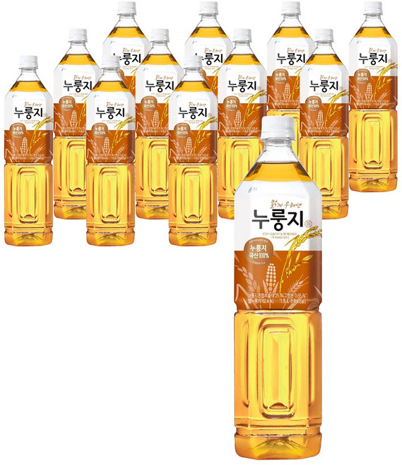 웅진 누룽지차, 1.5L, 12개