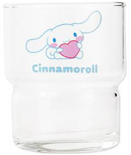 데이니즈 산리오 스택 유리컵 270ml, 시나모롤, 1개