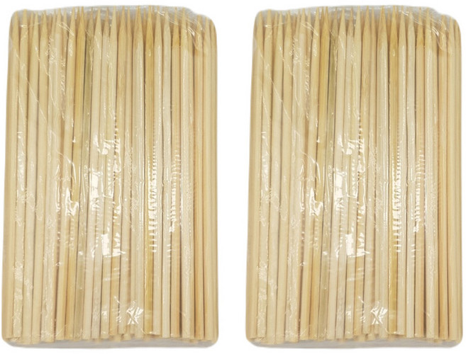 UH홈데코 대나무 꼬지 20cm, 2개, 100개입
