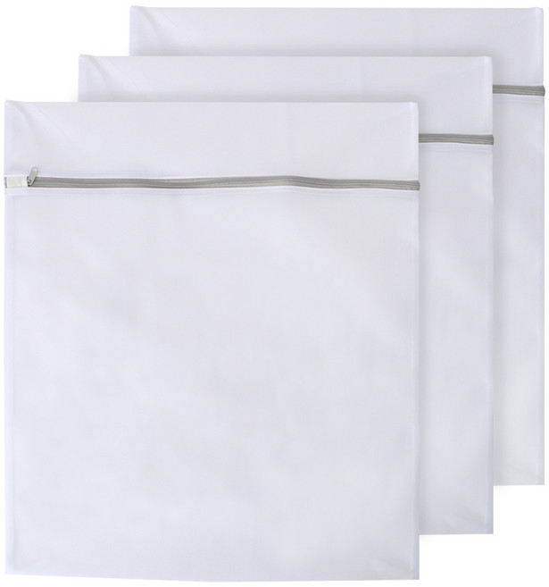 코코스토리 촘촘 세탁망 대, 화이트, 3개