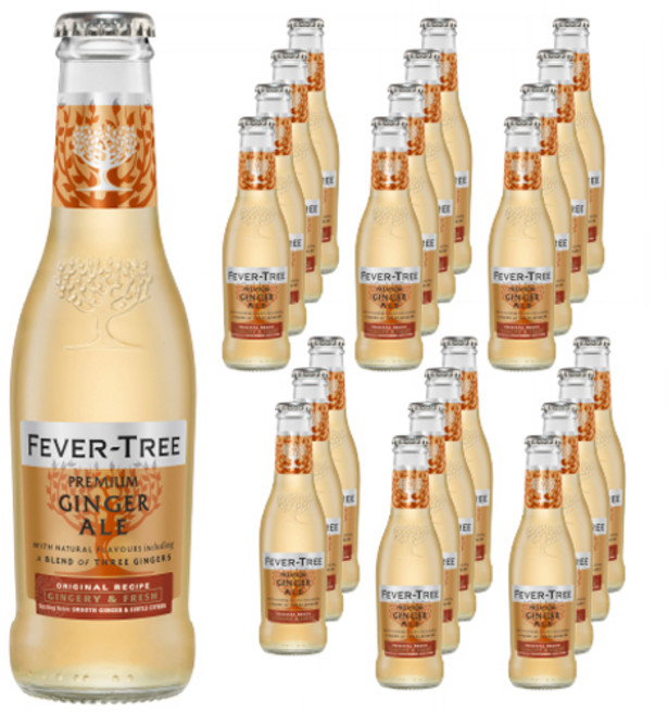 피버트리 프리미엄 진저에일, 200ml, 24개