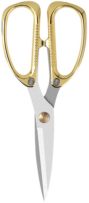 월드크린 클래식 가위 80 x 190 mm, 골드, 1개