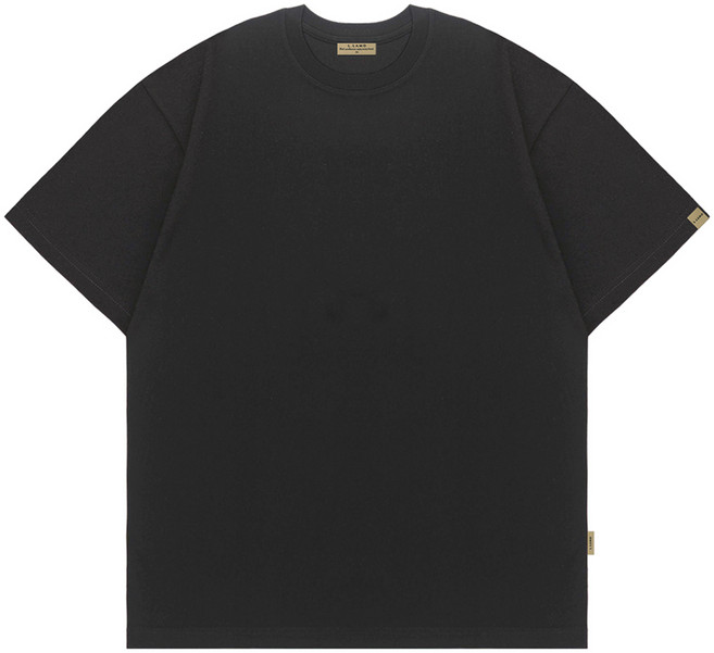 엘라모 무지 오버핏 반팔 티셔츠