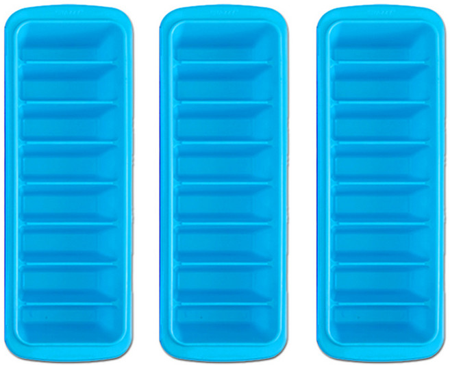 스내지 아이스트레이 직사각형 8구, 파랑색, 3개