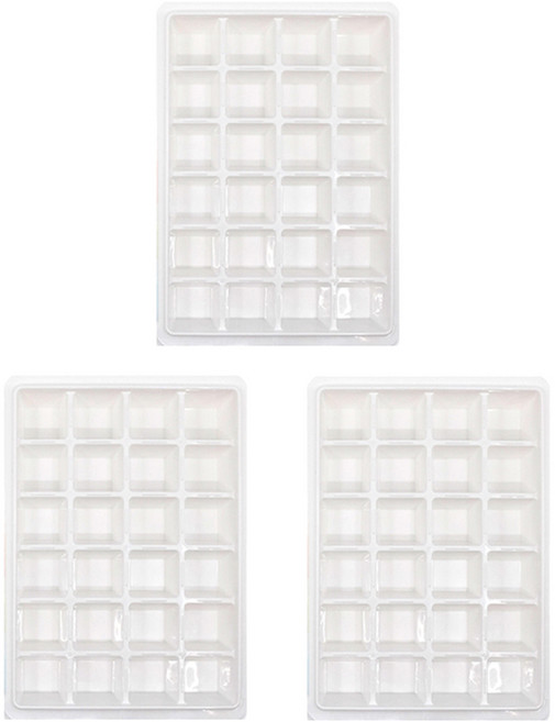 스내지 아이스트레이 사각형 24구, 화이트, 3개