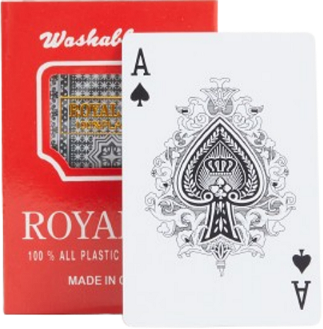 아이코어스 플라스틱 트럼프 카드, 혼합색상, 1개