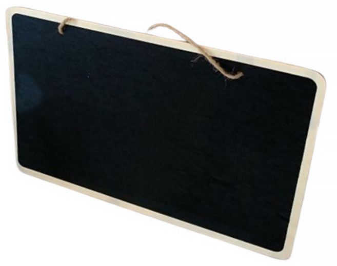 뽀르픽 매장 걸이형 블랙보드 칠판 카페입간판 사각, 1개