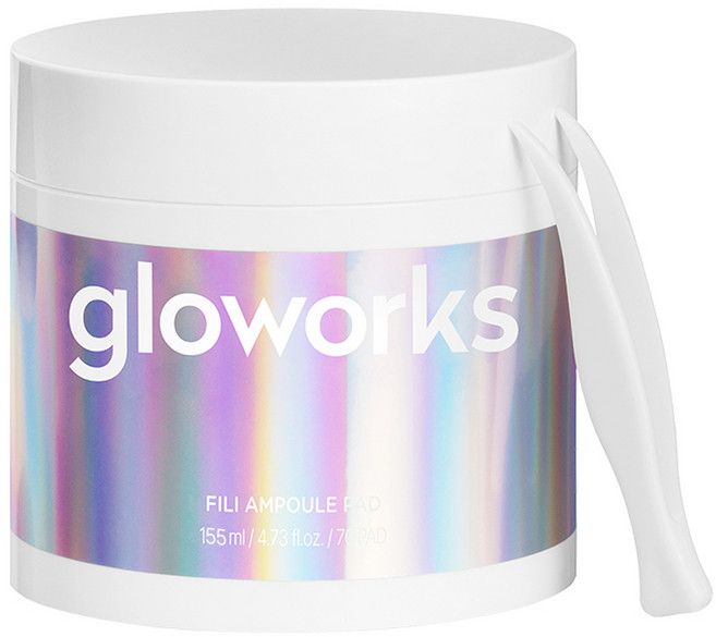 글로웍스 필리 앰플 명주실 패드 155ml, 70개입, 1개