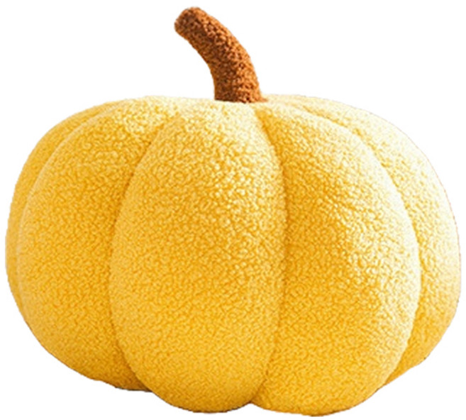 내일의공간 호박 인테리어 쿠션, 옐로우