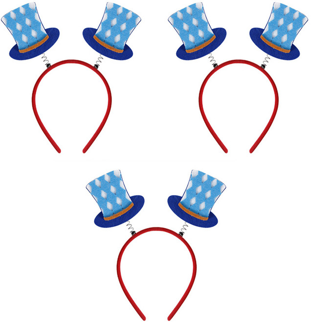 알로데 맥주 축제 사진 소품 파티용 머리띠, 07 투모자, 3개
