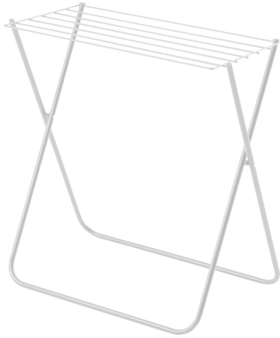 심플 접이식 미니 빨래건조대, 화이트