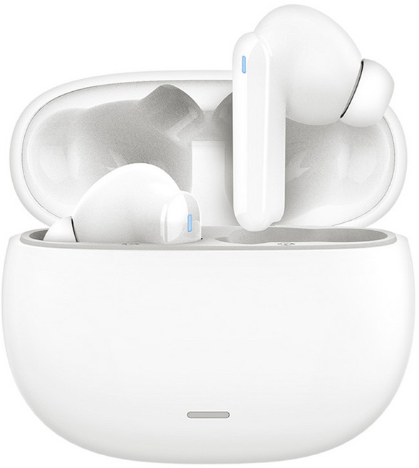 스마텍 노이즈 캔슬링 ANC 무선 충전 블루투스 이어폰 STBT-TW5800 화이트 6시간