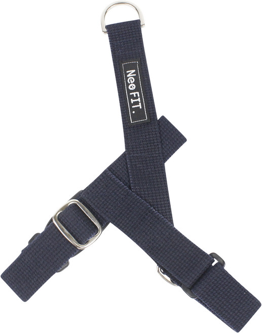 네오핏 강아지 L형 하네스, 네이비, 1개