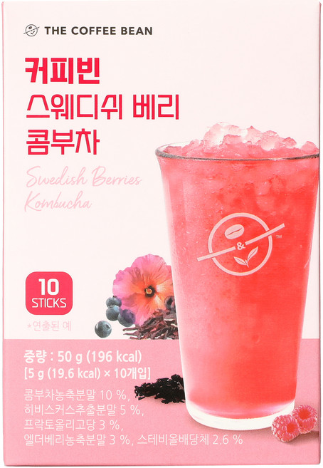 커피빈 스웨디쉬 베리 콤부차, 5g, 10개입, 1개