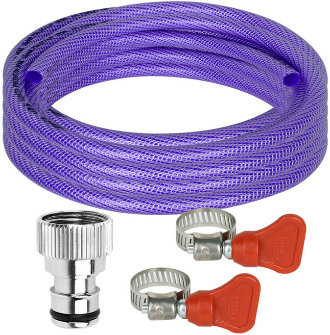 꼬이지 않는 물호스 3종 세트 10m, 1세트, 혼합색상