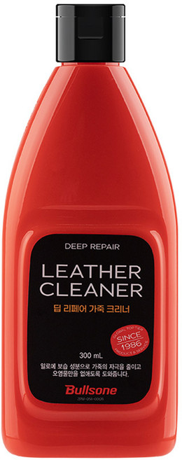 불스원 딥 리페어 가죽 크리너, 300ml, 1개