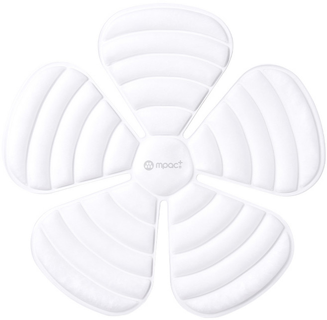 엠팩플러스 헤드 쿨링 패드 화이트 205 x 205 x 6 mm, 1개