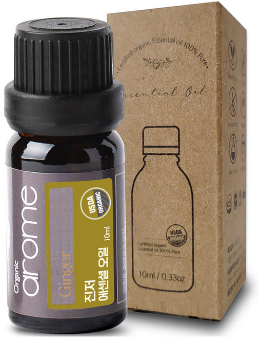 아로므 진저 에션셜 오일, 10ml, 1개