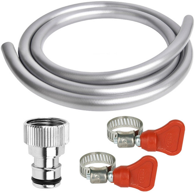 와이넷 프리미엄 말랑이 물호스 3종 세트 1.5m, 1세트, 혼합색상