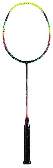 가와사키 경량 하이 텐션 상급자용 배드민턴 라켓 그린, NEZHA 35, 1개