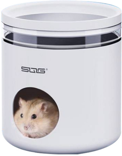 랜보어 햄스터 멀티 아이스 은신처, 화이트, 1개