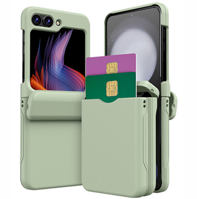 디씨케이스 힌지보호 투카드 수납 휴대폰 케이스