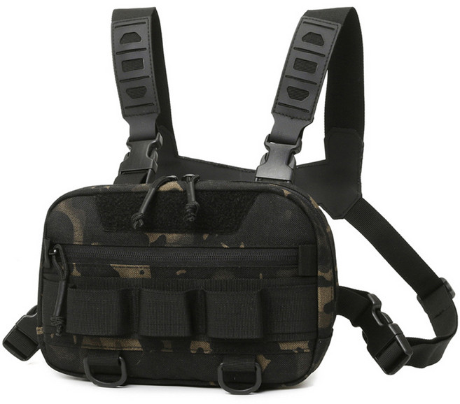 히즈플랜 체스트 루어 낚시가방, 밀리터리A