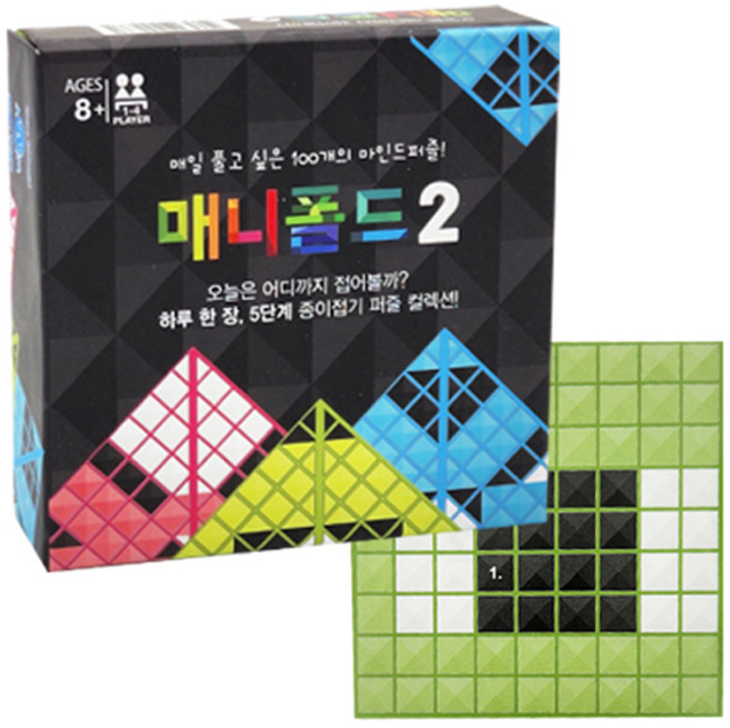 보약게임 매니폴드2 보드게임, 혼합색상, 1개